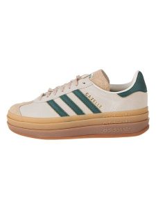 Adidas Sneakersy "Gazelle Bold Magic" w kolorze beżowo-zielonym rozmiar: 38 2/3. Brązowe trampki ADIDAS, bez wzorów, bez zapięcia. Za 314,95 zł.
