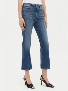 PINKO Jeansy Britney 103860 Niebieski Bootcut Fit. Niebieskie jeansy Pinko, bez wzorów, z bawełny. Za 399,99 zł.