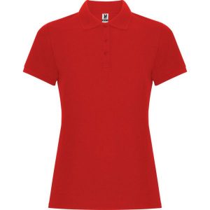 Damska Koszulka Polo Pegaso Premium Z Krótkim Rękawem. Białe koszulki sportowe ROLY, bez wzorów, bez ramiączek. Za 61,99 zł.