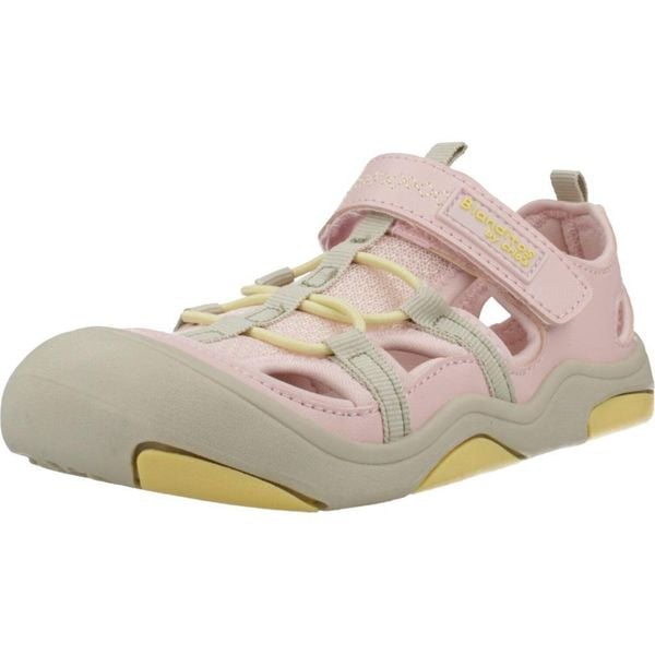 Sandały BLANDITOS OLIMPOBD Rose. Czerwone sandały BLANDITOS BY CRIO'S, bez wzorów, z syntetyku, bez obcasa, bez zapięcia. Za 238,99 zł.