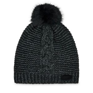 Czapka Guess. Czarne czapki Guess, z aplikacjami. Za 99,99 zł.