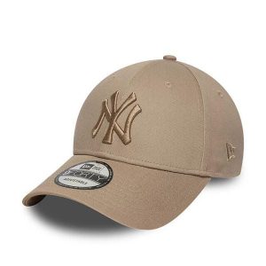Czapka z daszkiem New Era New York Yankees Nos League Ess 9FORTY. Brązowe czapki New Era, bez wzorów, z bawełny, eleganckie. Za 119,99 zł.
