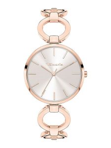 Tamaris Zegarek kwarcowy w kolorze różowozłotym rozmiar: onesize. Różowe, analogowe zegarki Tamaris. Za 194,98 zł.