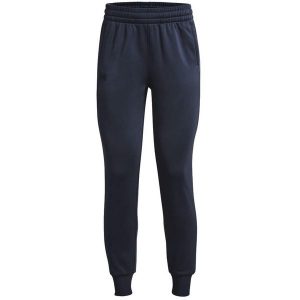 Spodnie dresowe dla kobiet Under Armour ARMOUR FLEECE JOGGER. Niebieskie spodnie dresowe Under Armour, m, bez wzorów, z dresówki, trekkingowe. Za 249,99 zł.