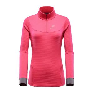 Bluza CARORA WOMEN SHIRT BLACKYAK. Brązowe bluzy BLACK YAK, s, bez wzorów, bez kaptura. Za 299,99 zł.