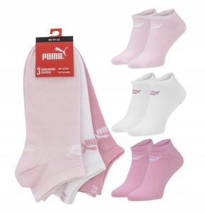Puma Skarpety 3-PACK 94710901. Czerwone skarpetki Puma, bez wzorów, z bawełny. Za 36,99 zł.