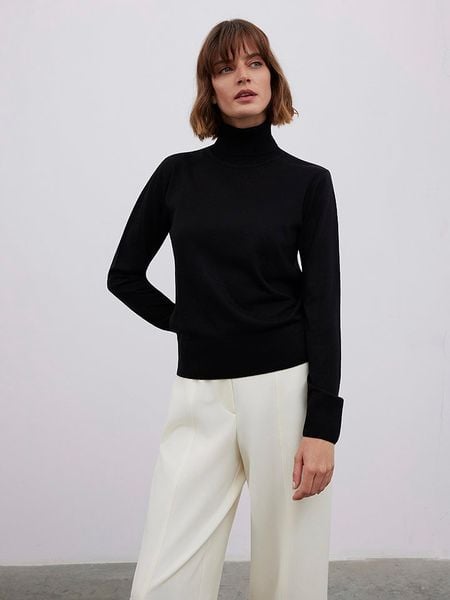 BGN Golf w kolorze czarnym rozmiar: 38. Czarne golfy BGN, bez wzorów. Za 156,61 zł.