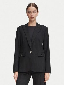Morgan Marynarka 262-VBOK.F Czarny Regular Fit. Czarne marynarki i żakiety Morgan, bez wzorów, z syntetyku. Za 479,99 zł.