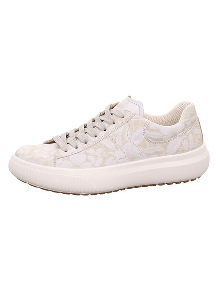 Legero Skórzane sneakersy "T4 Jump" w kolorze beżowo-białym rozmiar: 39. Białe trampki Legero, bez wzorów, bez zapięcia. Za 240,99 zł.