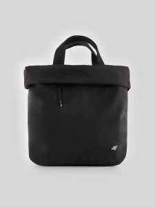 4F Torba na ramię (20 L) - czarna Uniwersalny. Czarne shopper bag 4f, bez wzorów, z materiału, na ramię, bez dodatków. Za 129,99 zł.