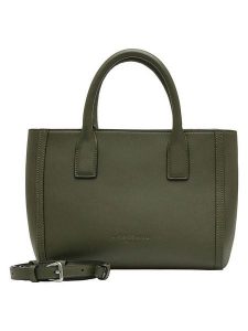 Liebeskind Berlin Skórzana torebka "Marigold" w kolorze khaki - 25 x 20 x 12 cm rozmiar: onesize. Brązowe torebki klasyczne Liebeskind Berlin, bez wzorów, z materiału, przez ramię, bez dodatków. Za 389,95 zł.