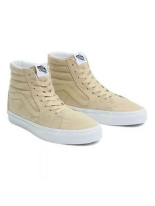 Vans Skórzane sneakersy "SK8" w kolorze beżowym rozmiar: 44. Brązowe trampki Vans, bez wzorów, za kostkę, bez zapięcia. Za 214,45 zł.
