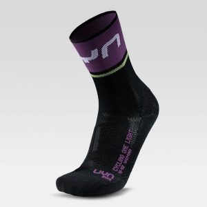 Skarpety rowerowe WOMAN CYCLING ONE LIGHT SOCKS r.37-38. Czarne skarpetki UYN, bez wzorów. Za 109,99 zł.