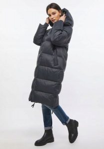MUSTANG Heidi Puffer Coat Ebony black 1012754 4086. Czarne kurtki Mustang, l, bez wzorów, bez kaptura. Za 489,99 zł.