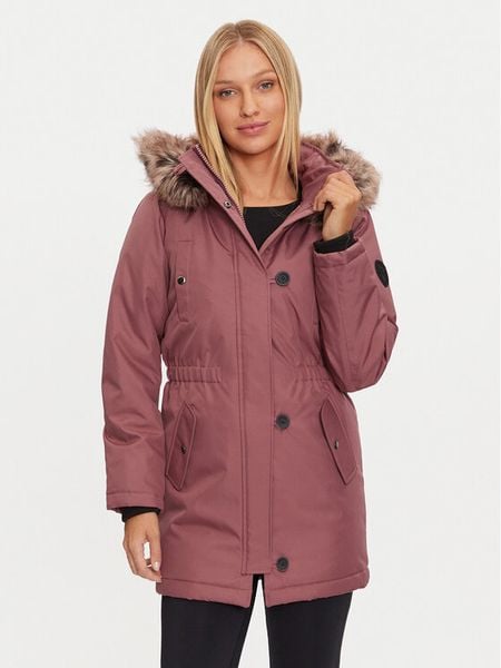 ONLY Parka Iris 15304625 Różowy Regular Fit. Czerwone kurtki ONLY, l, bez wzorów, z syntetyku, bez kaptura. Za 239,99 zł.