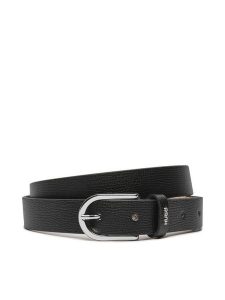 Hugo Pasek Damski Zoey-C Sz25 50516558 Czarny. Czarne paski Hugo, bez wzorów, ze skóry. Za 279,99 zł.