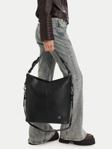 G-Star Raw Torebka C-LDA9593 Czarny. Czarne torebki klasyczne G-Star, bez wzorów, ze skóry, bez dodatków. Za 279,99 zł.