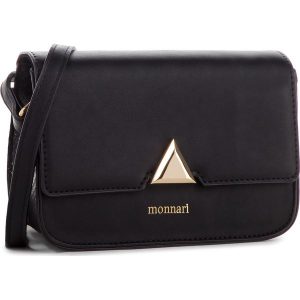 Torebka MONNARI - BAG1280-M20 Black With Grey. Listonoszki marki Monnari. W wyprzedaży za 139,00 zł.
