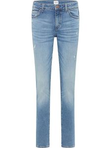 Mustang Dżinsy - Regular fit - w kolorze niebieskim rozmiar: W28/L32. Niebieskie jeansy Mustang, z aplikacjami. Za 96,37 zł.