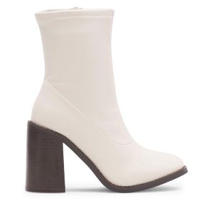 Botki Jenny Fairy. Botki Jenny Fairy, bez wzorów, bez obcasa, na słupku, bez zapięcia. Za 159,99 zł.