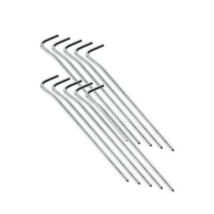 Szpilki do namiotu Easy Camp Steel Pegs 19 cm 10pack. Szare szpilki Easy Camp, bez wzorów, bez obcasa. Za 15,99 zł.