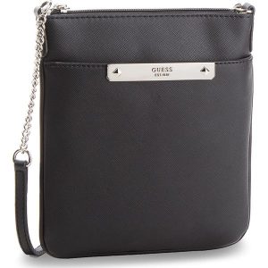 Torebka GUESS - Britta Mini HWPU66 93700 BLA. Czarne torebki klasyczne marki Guess, ze skóry ekologicznej. Za 329,00 zł.