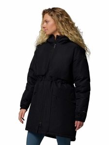 Columbia Parka "Juniper Ridge III" w kolorze czarnym rozmiar: S. Czarne płaszcze Columbia, s, bez wzorów, bez kaptura. Za 864,95 zł.