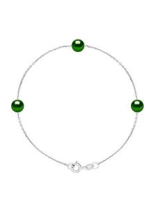 Pearl Addict Srebrna bransoletka z perłami rozmiar: onesize. Szare bransoletki Pearl Addict, z perłą, srebrne. Za 253,54 zł.