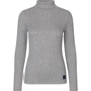Sweter damski z golfem Kingsland Vikula. Szare golfy KINGSLAND, bez wzorów. Za 445,50 zł.