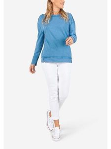 Timezone Bluza w kolorze niebieskim rozmiar: L. Niebieskie bluzy Timezone, l, bez wzorów, bez kaptura. Za 72,95 zł.