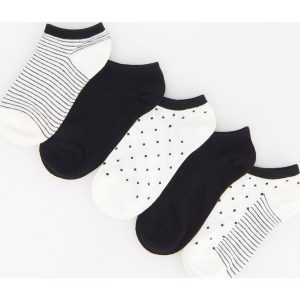 Skarpetki stopki 5 pack - Kremowy. Skarpetki marki Reserved. Za 34,99 zł.