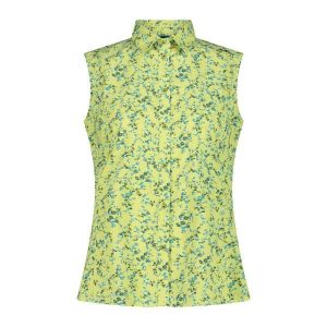 Koszula damska turystyczne CMP 34S6176. Zielone koszule CMP, l, bez wzorów, bez kołnierzyka, bez ramiączek. Za 257,00 zł.