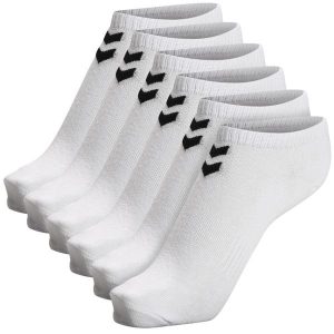 Skarpetki Hummel hmlCHEVRON 6-PACK ANKLE SOCKS uniwersalne. Czarne skarpetki Hummel, bez wzorów. Za 77,00 zł.