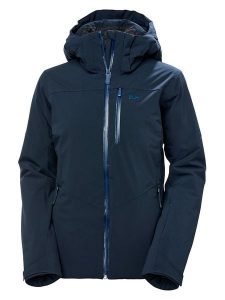 Helly Hansen Kurtka narciarska "Alphelia" w kolorze granatowym rozmiar: XS. Niebieskie kurtki sportowe Helly Hansen, xs, bez wzorów, z materiału, bez kaptura, narciarskie. Za 568,34 zł.