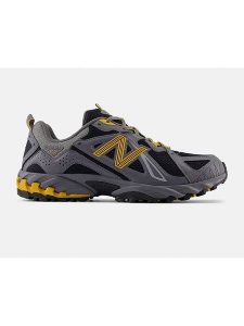 New Balance Skórzane sneakersy "610" w kolorze szarym rozmiar: 42,5. Szare trampki New Balance, bez wzorów, bez zapięcia. Za 399,95 zł.