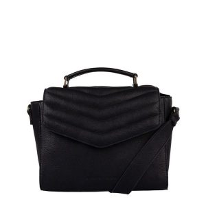 Cowboysbag Torebka Cowboysbag czarny - skóra Torebki 1 ct Czarny Damski. Czarne torebki klasyczne Cowboysbag, bez wzorów, z materiału, na ramię, bez dodatków. Za 512,99 zł.