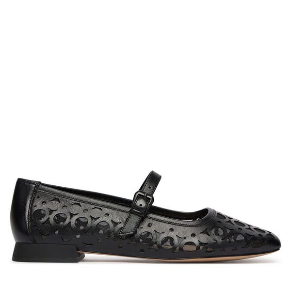 Baleriny Caprice. Czarne balerinki Caprice, bez wzorów, bez obcasa, bez zapięcia. Za 399,99 zł.