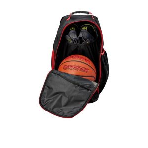 Sportowy Plecak Torba do koszykówki WILSON EVOLUTION Trening 40L WTB18419RD. Czarne plecaki Wilson. Za 273,99 zł.