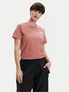The North Face T-Shirt Redbox NF0A87NK Różowy Relaxed Fit. Czerwone t-shirty The North Face, xs, bez wzorów, z bawełny, bez kołnierzyka, bez ramiączek. Za 119,99 zł.