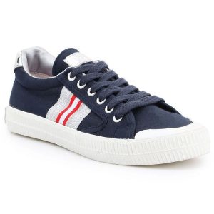 Buty Replay Extra RV750005T-0270 niebieskie. Niebieskie trampki bez wzorów, z gumy, bez zapięcia. Za 544,84 zł.
