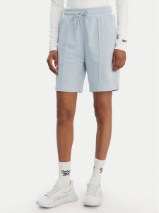 Reebok Szorty sportowe Sasha RK25510CCW Błękitny Regular Fit. Niebieskie spodenki sportowe Reebok, l, bez wzorów, z syntetyku. Za 139,99 zł.