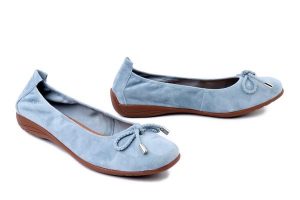 JOSEF SEIBEL 74809 984 535 Fenja 09 skyblue, baleriny damskie. Niebieskie balerinki Josef Seibel, bez wzorów, ze skóry, bez obcasa, bez zapięcia. Za 305,92 zł.