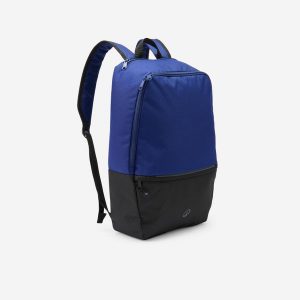 Plecak sportowy z kieszenią na buty Kipsta Essential 17L. Czarne plecaki KIPSTA. Za 29,99 zł.