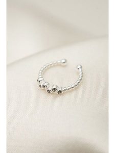 Lodie Silver Srebrna nausznica rozmiar: onesize. Szare kolczyki Lodie Silver, srebrne. Za 48,28 zł.