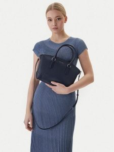 MICHAEL Michael Kors Torebka 30R6S1WS8V Granatowy. Niebieskie torebki klasyczne MICHAEL Michael Kors, bez wzorów, ze skóry, bez dodatków. Za 697,99 zł.