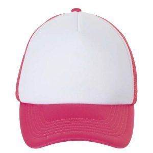 Czapka Z Daszkiem Bubble Colour Block. Białe czapki SOL'S, bez wzorów. Za 33,99 zł.