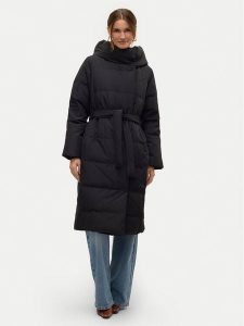 Vero Moda Kurtka puchowa Leonie 10311566 Czarny Regular Fit. Czarne kurtki Vero Moda, m, bez wzorów, z puchu, bez kaptura. Za 539,99 zł.