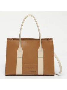 Maison héritage PARIS Skórzana torebka "Bahamas Lisse" w kolorze jasnobrązowym - 32 x 22 x 12 cm rozmiar: onesize. Brązowe torebki klasyczne Maison héritage PARIS, bez wzorów, z materiału, przez ramię, bez dodatków. Za 347,99 zł.