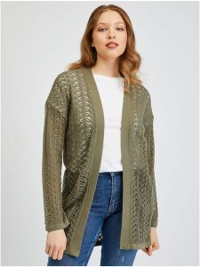 Orsay Kardigan w kolorze khaki rozmiar: M. Brązowe kardigany Orsay, z bawełny. Za 79,03 zł.