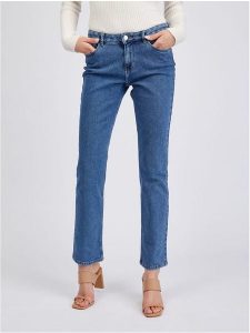 Orsay Dżinsy - Slim fit - w kolorze niebieskim rozmiar: 36. Niebieskie jeansy Orsay, bez wzorów. Za 100,99 zł.